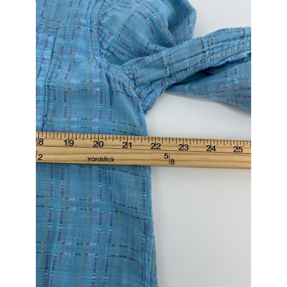 Carbon2Cobalt Button Down Shirt Mens L Blue Textured Double Cloth RN125641 - Picture 5 of 9